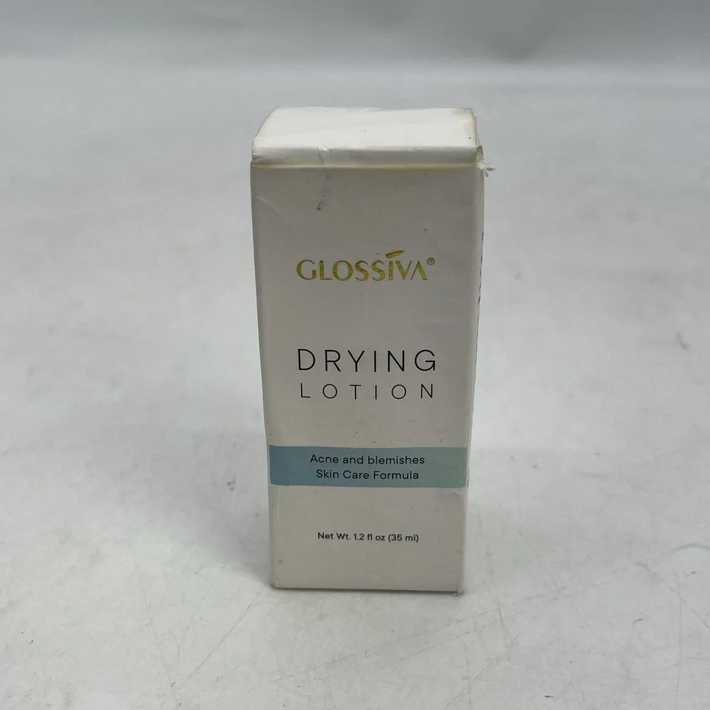 Glossiva Drying Lotion, Acne Spot Treatment Dries Out Pimples Blemishes exp 2027